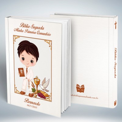Bíblia Personalizada Primeira Comunhão 1